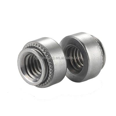 China Manufacturer Wholesale Heavy Industry Self-Clinching Round Knurled Carbon Steel Galvanized Knuckle-in Blind Rivet Nut For Automotive Industry for sale