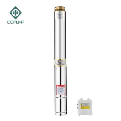 China QQPUMP 3.5SDM2/8 high efficiency centrifugal stainless steel electric deep well submersible pump for water for sale