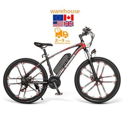 China EU warehouse electric bike drop shipping aluminum alloy ebike mountain city bike dirt cycle mid drive electric bicycle for sale