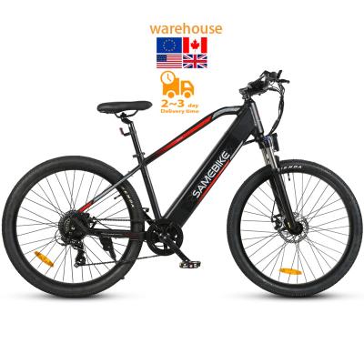 China EU warehouse electric bike drop shipping aluminum alloy ebike mountain city bike dirt cycle mid drive electric bicycle for sale