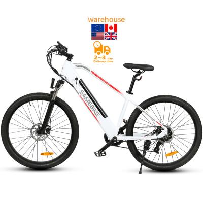 China EU warehouse aluminum alloy 26 inch folding e dirt bike city mountain electrica adult bicycle for sale