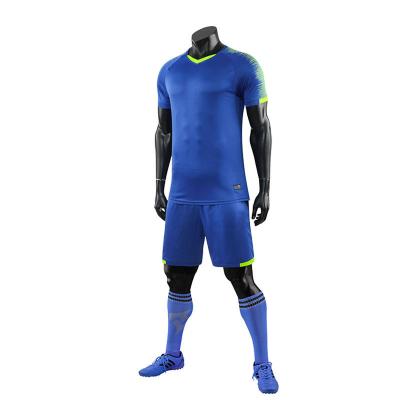 China Anti Soccer Jersey Sets UV Football Jersey Football Kits Soccer Uniform Sets for sale