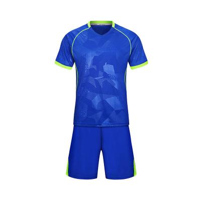 China Custom Cheap Embroidery Logo Soccer Jersey Soccer Uniform Football Set Football Jersey Sets for sale