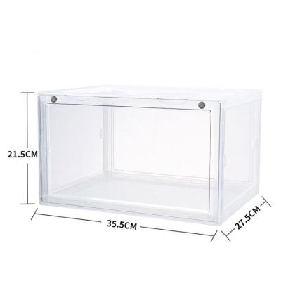 China Durable Clear Plastic Wardrobe Storage Drawers Stack Able Household Storage Drawer for sale