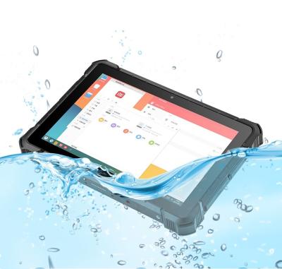 China Factory Direct Selling Android 7.1 4GB 64GB eMMC Dust Shock Water Proof Waterproof PC Rugged Tablet Industrial for sale