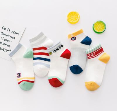 China Custom Kids Boy Socks Cotton Baby Socks Knitting Kids Sock Plain Color for sale