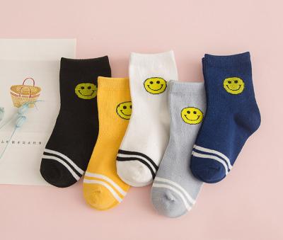 China Comfortable & Soft Kids Colorful Socks Knitting Sport Socks Children Polyester Socks for sale