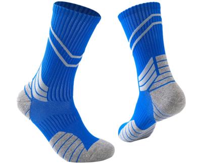 Chine Le football de la jeunesse cogne de hautes chaussettes du football de base-ball de basket-ball de sports de genou fait sur commande à vendre