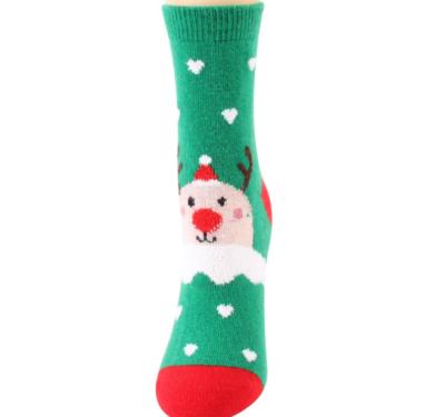 Chine Noël élégant de mode colorée confortable de nouveauté cogne les chaussettes drôles de cadeau de Noël de commande en gros à vendre