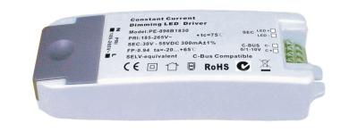 China High Power Factor 0 - 10V Dimmable Led Driver / PWM Dimming LED Driver 12W for sale