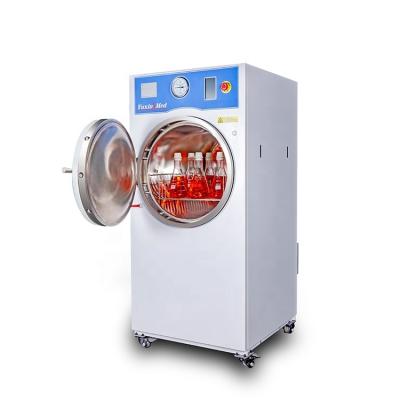 China food & Horizontal Microcomputer Control Automatic Beverage Stores Shop Equipment 135L Autoclave Steam Sterilizer for sale