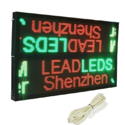 China P10 Outdoor Dual Color LED Advertising Billboard Panel for sale