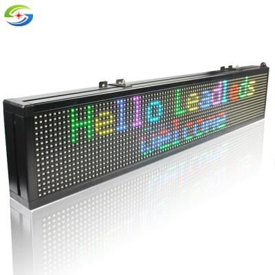 China Outdoor Single Double Color Full Color Running Messages Led Board Display Screen for sale