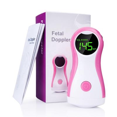 China 100% Guaranteed Newest Hot Sale Ultrasound Baby Heart Rate Monitor Handheld Fetal Doppler Pregnancy Use for sale