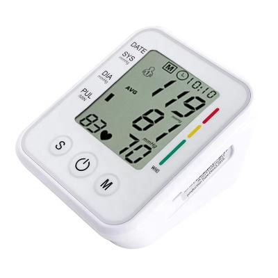 China Household Arm Type Electronic BP Machine BP Monitor Blood Pressure Monitor With Big Cuff for sale