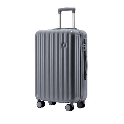 China ABS Trolley Luggage Suitcase Hardside PC Ready Running Moving Bags 4 Wheels Rolling Candy Color Trolley Case for sale