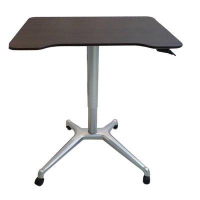 China (Height) Adjustable Pneumatic Desk Stand Up Adjustable Desk Desk With Button Controller for sale