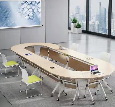 China China Manufacture Modern Venue Conference Meeting Office Panel Foldable Training Table for sale