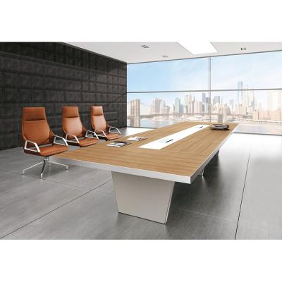 China 12 Person Office Conference Table Convertible Chinese Modular Modern Meeting Table Conference for sale