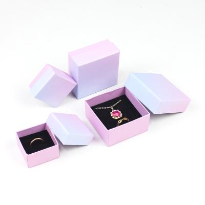 China Dana Jewelry Packaging Box Paper Small Box Recyclable Ring Jade Jewelry Box Gift Necklace Earring Nail for sale