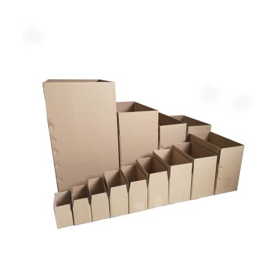 China Transport Dana Express Cardboard Packaging Border Hard Box Kraft Paperboard Corrugated Spot Delivery Logistics Boxes Wholesale for sale