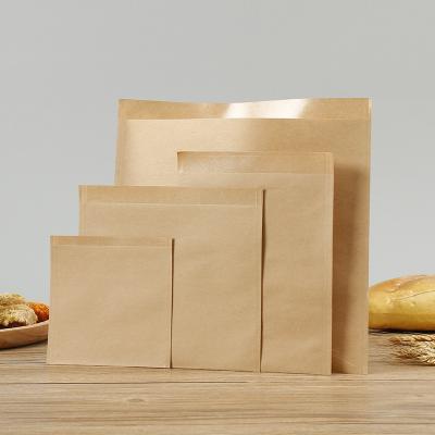 China Dana Takeaway Recyclable Tote Pointed Bottom Bag Heaven And Earth Mouth Food Bag for sale