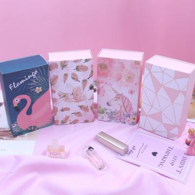 China Recyclable Dana Custom Gift Box Handmade Lipstick Lipstick Powder Blast Hand Gift Box Douyin Drawer Box for sale