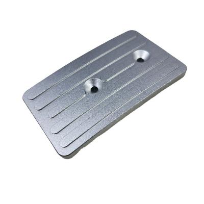 China Power supply Foot Pedal Pads Set Front Rest Accelerator Gas Brake Pedal Aluminum Alloy Shenzhen Customization CNC parts for sale