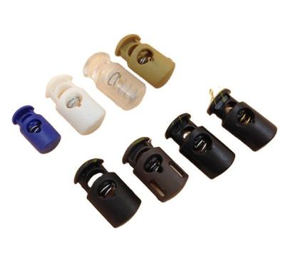 China Fashion Manufacturer Nylon Rope Buckles Cat Eye Button Hog ​​Nose Buckles Color Matching Spring Buckles for sale