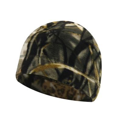 China New COMMON Custom Running Hats Winter Plain Beanie Hat Fleece Ski Warm Polar Hats for sale