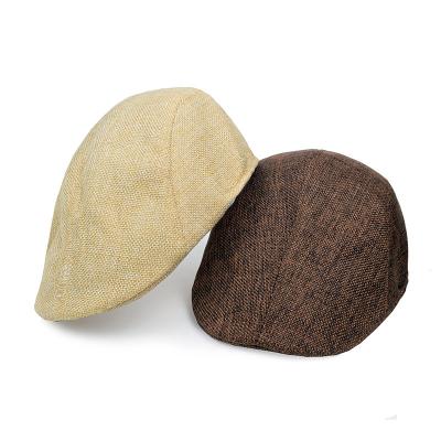 China Wholesale Peaked Berets Sun Proof Painter Caps For Dad New Springs Autumn Winter British Style Newsboy Beret Hat Ivy Hat Women And Men for sale