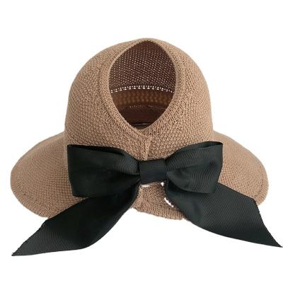 China Fashion \ Customized Portable Hollow Soft Hat Comfortable \ Durable Sun Brim Summer Super Wide Foldable Sunscreen Hat for sale