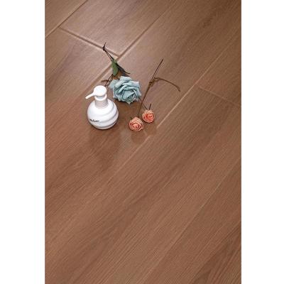 China Modern Design Wholesale Cheap High Density Fiberboard Price Adhesive Wood Flooring for sale