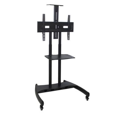 China Hot Sale Mobile Conference Room Video Display TV Stand Bracket Mobile TV Cart With Wheel for sale