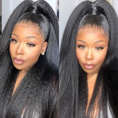 China Wholesale 13x4 Brazilian Virgin Human Hair Full Lace Wig 13x4 Lace Frontal Wig For Black Women for sale