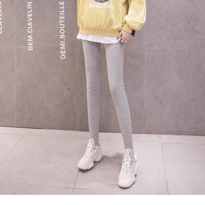 China 2021 High Quality New Style With Belly Lift Fabric Environmentally Friendly Harmless High Elasticity Maternity Pants for sale