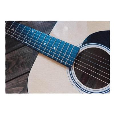 China Cheap Retro Custom Made Custom Non-Retro Guitar Health Care Institutes Music Slip Washable Place Mats for sale