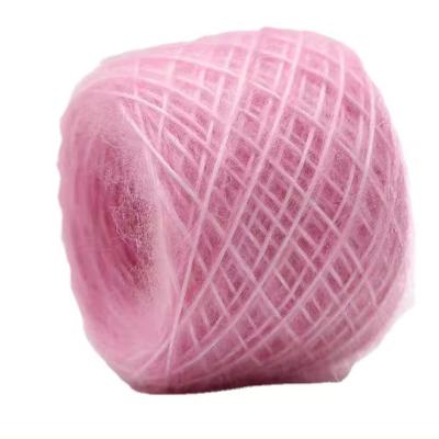 China Anti-Static Fancy yarn Merino Wool blended 5.8s/1 6%Merino Wool 94%Polyester Spray yarn Core Spun yarn manufacturing for sale