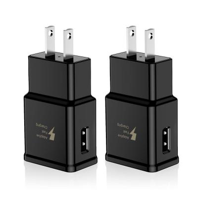 China High Quality Mobile Phone Plug 5V 2A US/EU Travel Adapter Wall Fast Charging Adaptive Fast Charger For Samsung Galaxy s8 s7 s9 No Packing Case for sale