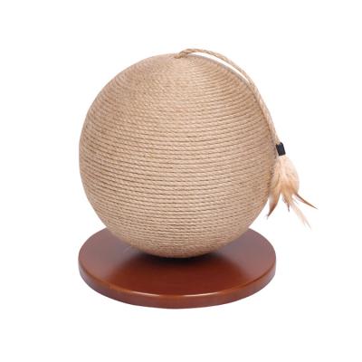 China Large Round Modern Viable Cat Scratcher Play Ball for sale