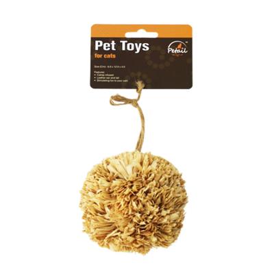 China Custom Cute Modern High Quality Porcelain Cat Christmas Toy Corn-leaf Ball Viable for sale