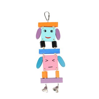 China Sustainable Non-Toxic Funny Eco-friendly Wholesale Bird Toys Wooden for sale