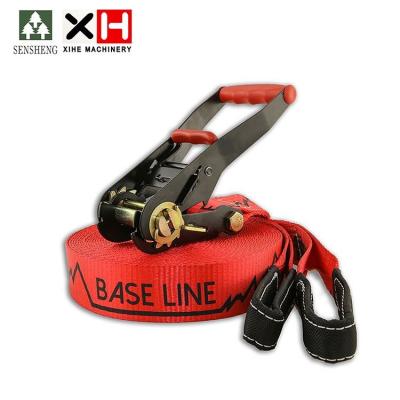 China High quality manufacture good prices 25m slackline balance training tie SSL003 25m slackline slackline slackline for sale