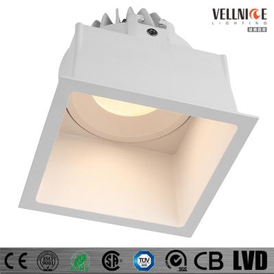 China 20W LEIDENE van het het Aluminiumlichaam van Pured van het matrijzenafgietsel Vierkante Downlight voor Begin Geschatte Hote IP54 Te koop