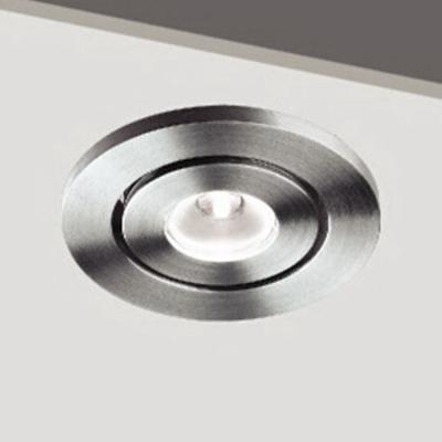 China IP44 1W / 3W Recessed Cabinet LED Spot Downlights Dimmable Five Years Warranty for sale