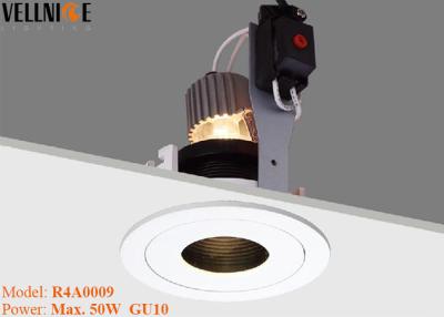 China 95mm Inrichting het downlighting, GU10-lamphouder downlight, de lampinrichting van 220V GU10 Te koop