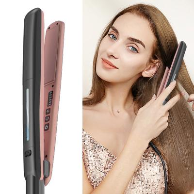 China Professional Safety 170C-210C Steam Hair Straightener With Adjustable Temperature Fast Heat Ceramic Flat Iron Wholesale for sale