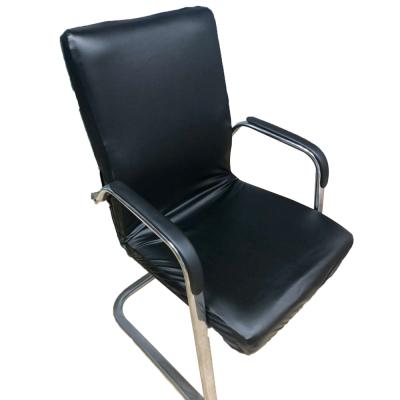 China Simple Leather Office Chair Cover For Pad Sliding Chair Covers for sale