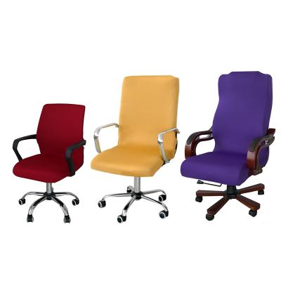 China Hotsale Spandex Stretch Office Chair Cover Single Computer Seat Cover for sale