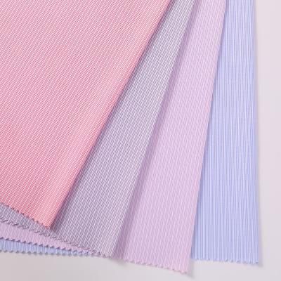 China High Quality Eco-friendly Anti-bacteria Organic Bamboo Woven Yarn Dyed Stripe Fabric For Shirt Uniform Shirt for sale